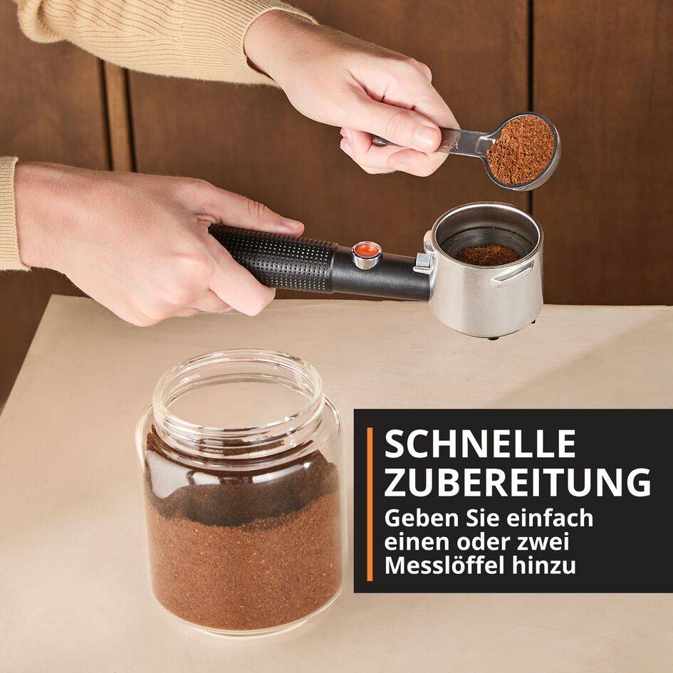 Virtuoso+ Tamping System, Espressomaschine, Barista-Qualität