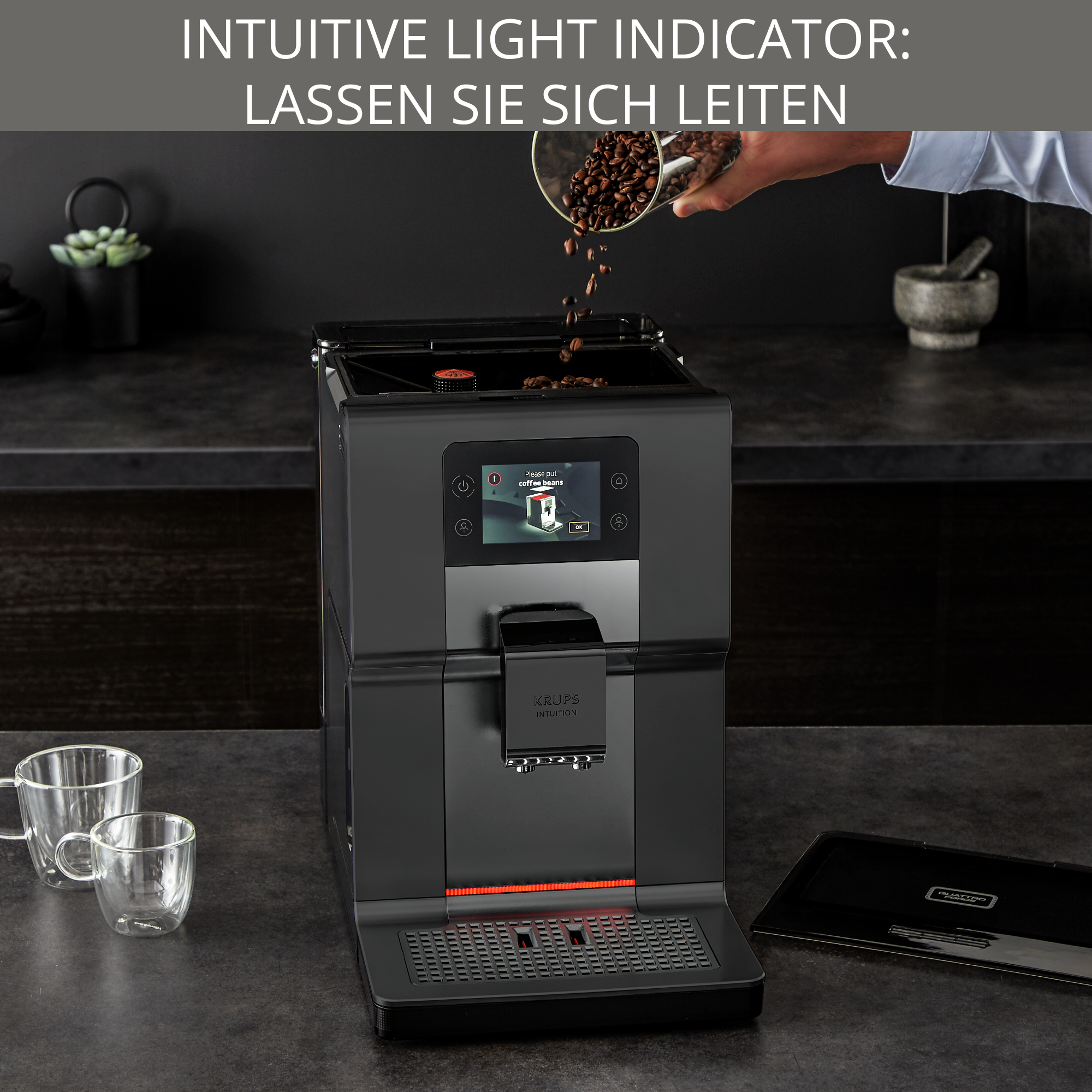 Intuition Preference+ Kaffeevollautomat EA875U