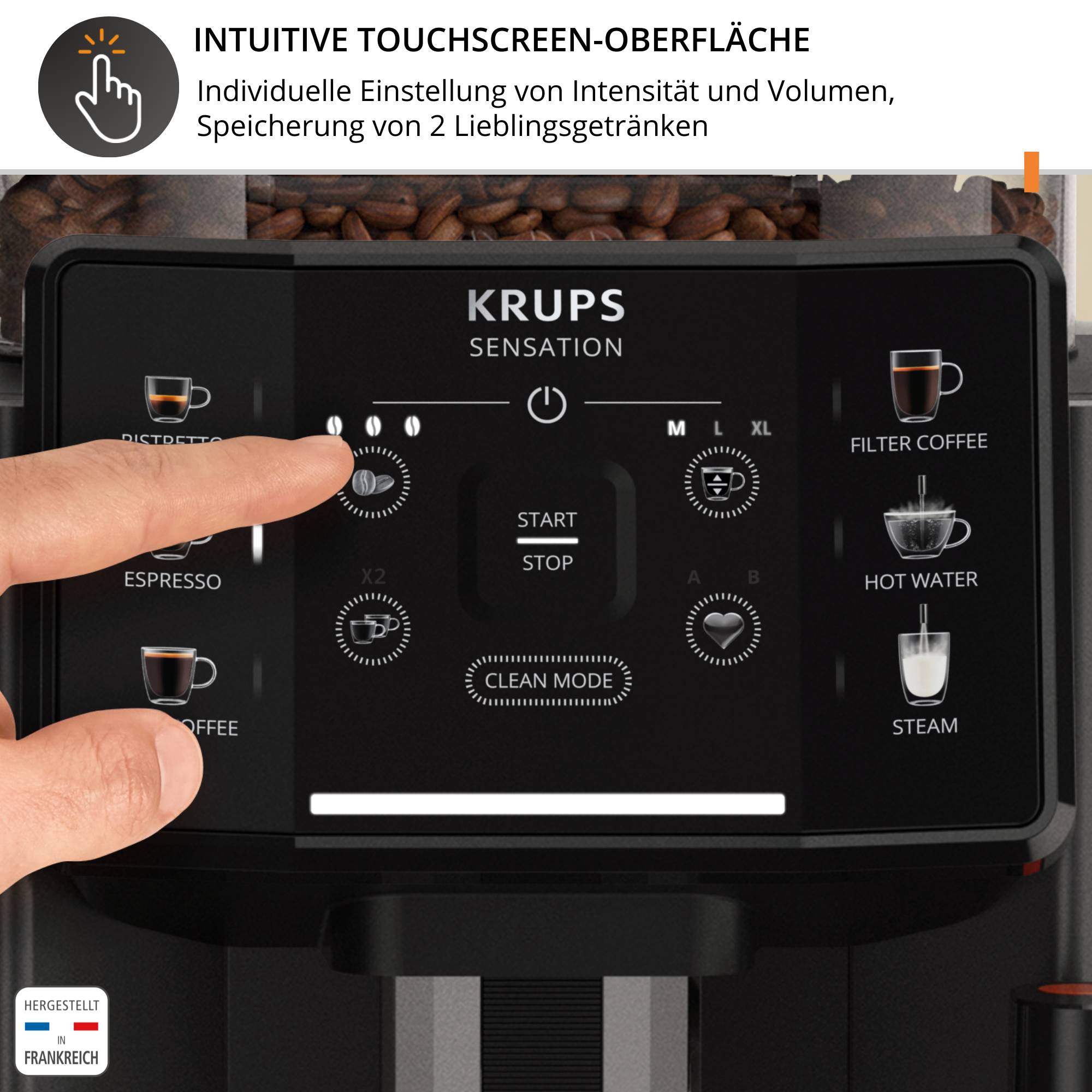 Sensation Kaffeevollautomat EA910B