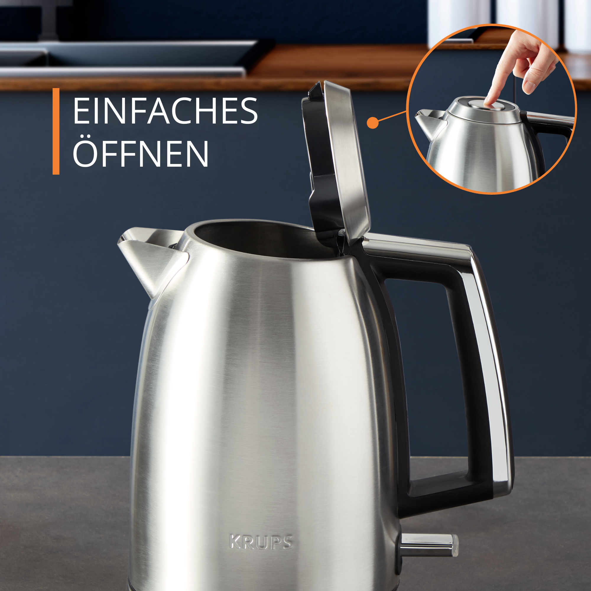 KRUPS EXCELLENCE 1.7L BW552D10 KETTLE