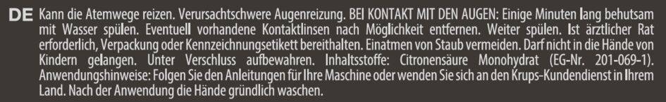 Entkalker in Pulverform 2 Stk. F054001B