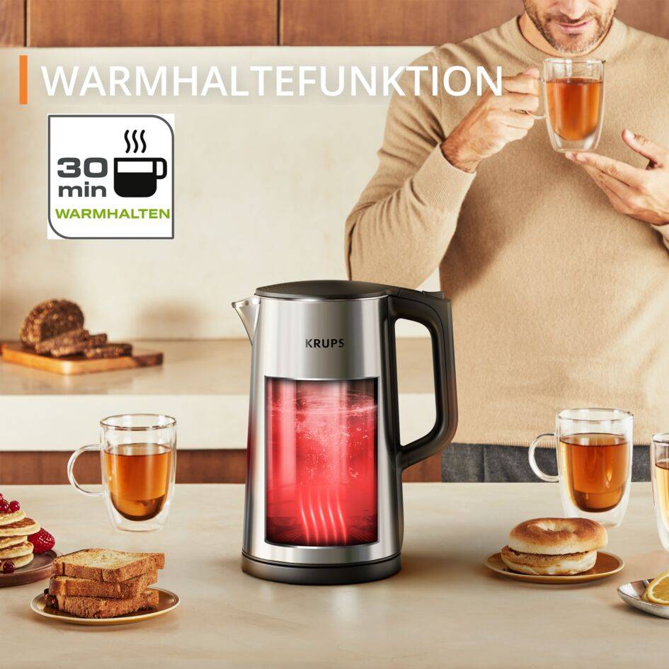 Wasserkocher Selection, 6 Temperaturen, Real-Time Display