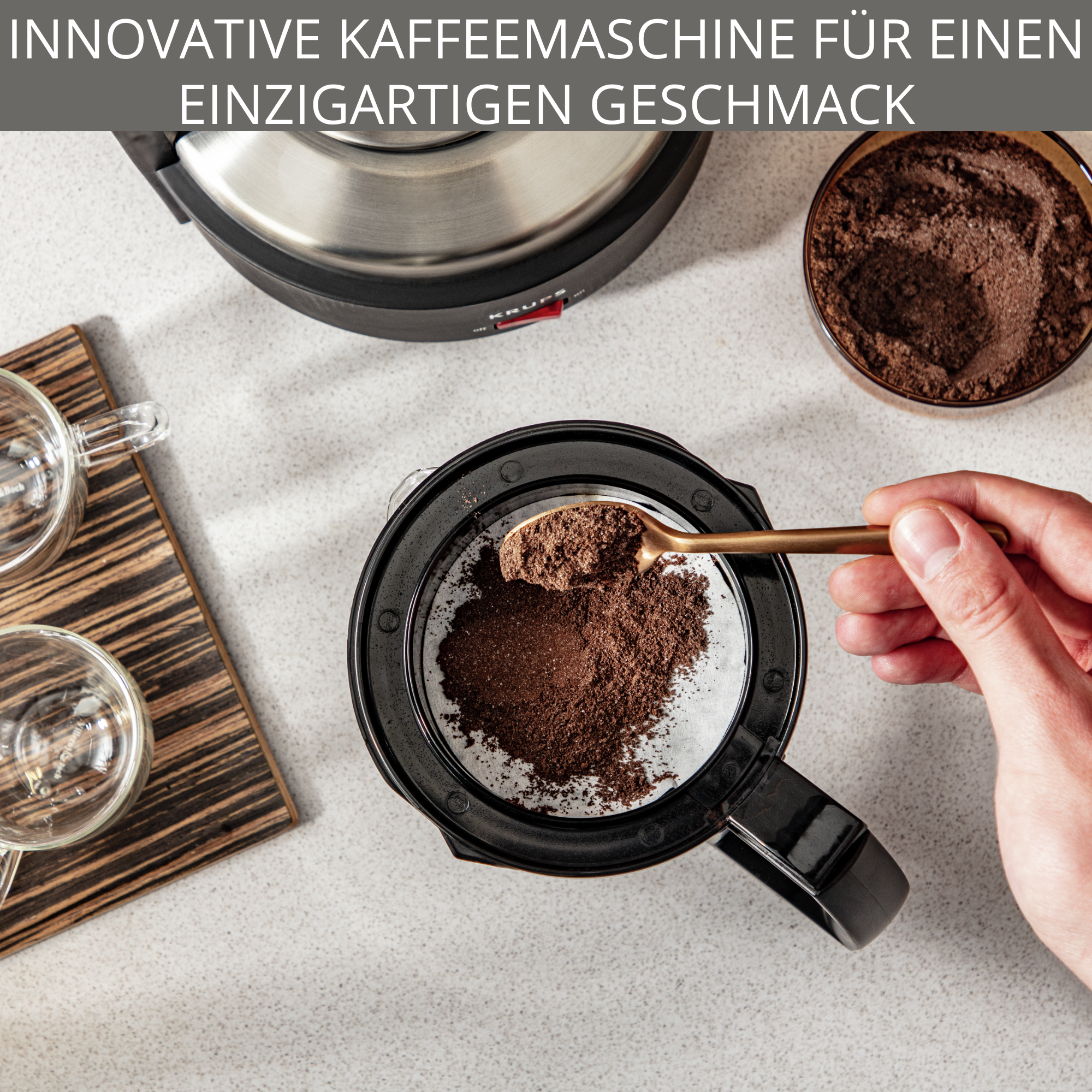 Kaffee-Druckbrühautomat T8 KM4689