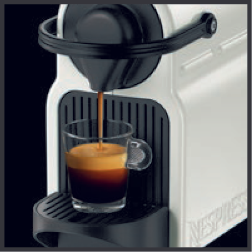 Nespresso Inissia Weiß XN1001