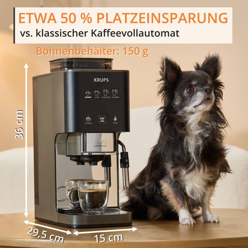 Coffee Crush Experience, Espresso-Kaffeevollautomat, SA403B