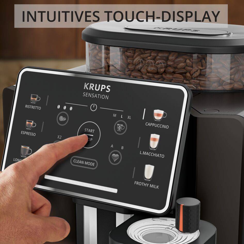 Sensation Milk M50, Kaffeevollautomat, 6 Kaffee- und Latte-Spezialitäten