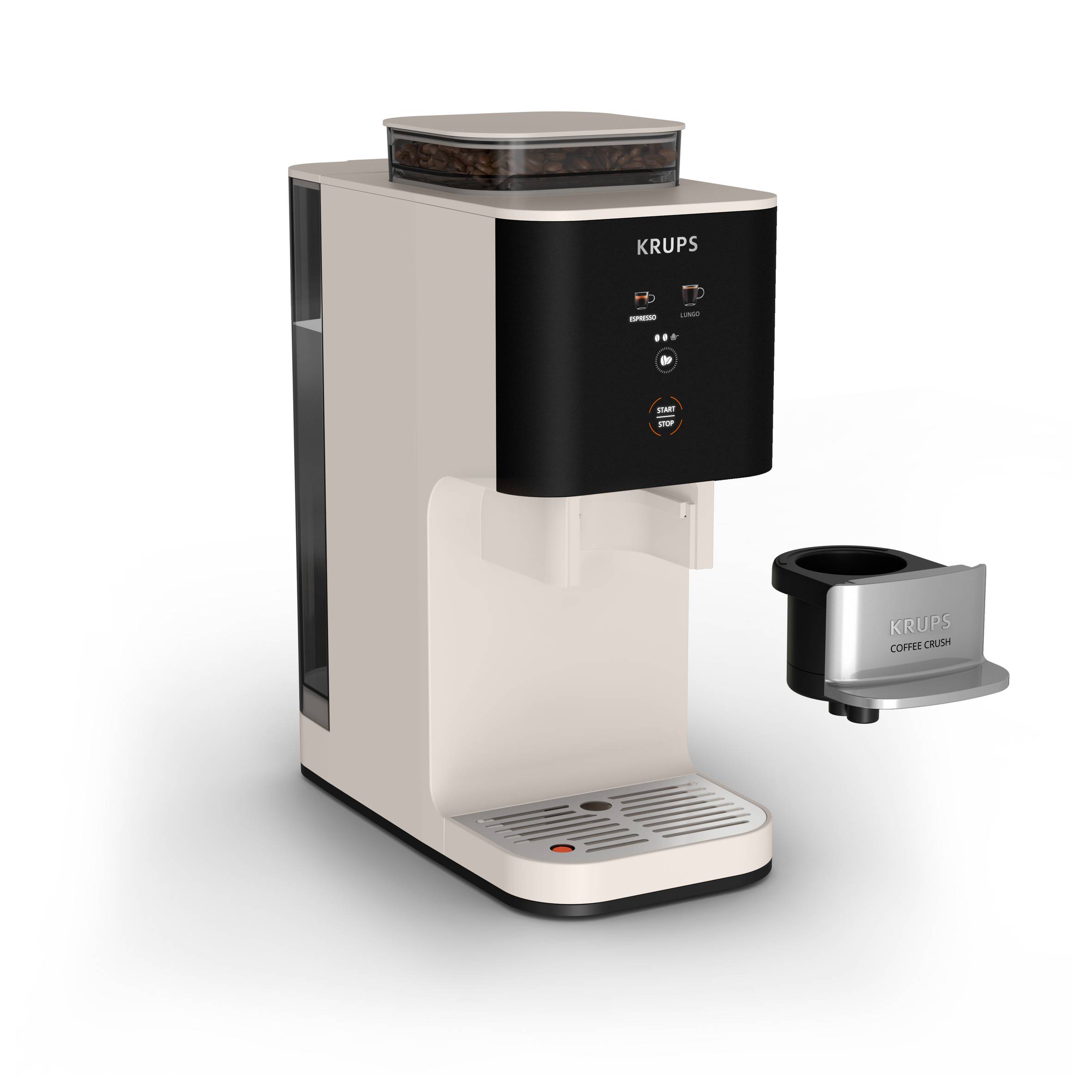 Coffee Crush, Espresso-Kaffeevollautomat, kompaktes Design