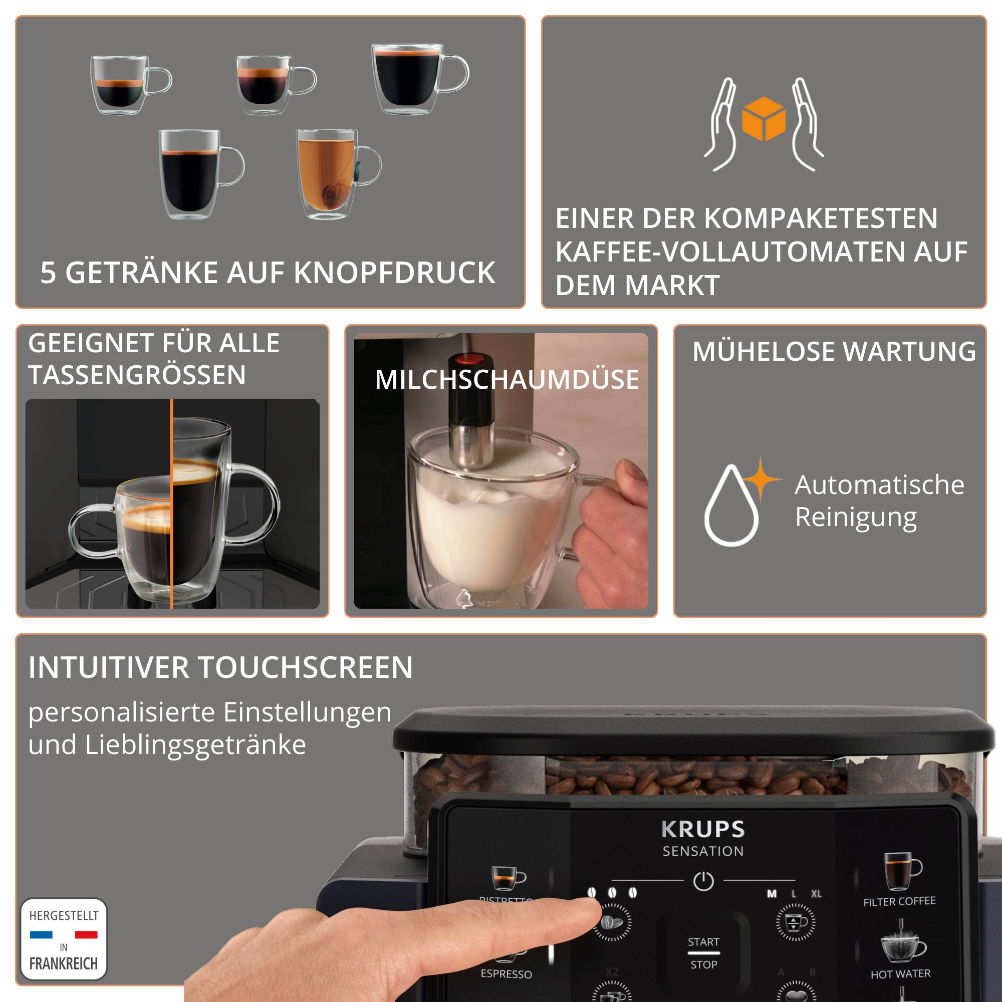 Sensation Kaffeevollautomat EA910B