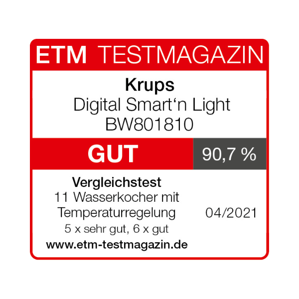 Smart'n Light Wasserkocher BW8018