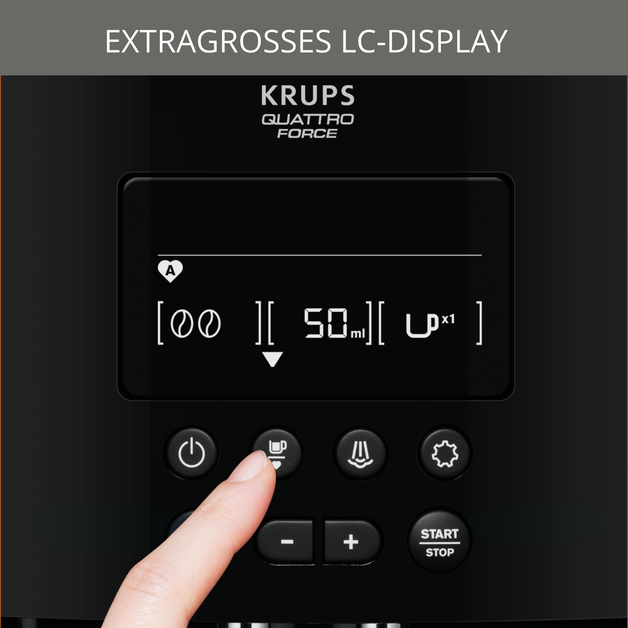 Arabica Display Black Kaffeevollautomat EA8170