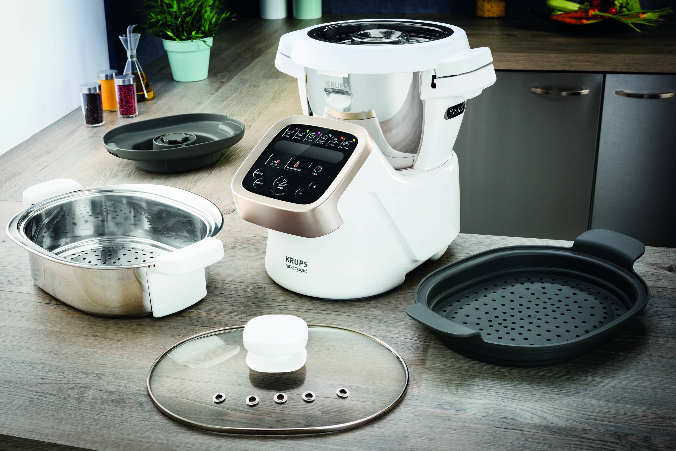 Prep&Cook Dampfgaraufsatz XF552D10