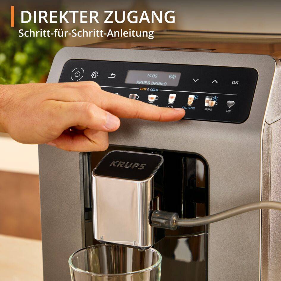 Evidence Hot & Cold, Kaffeevollautomat, EA898GF