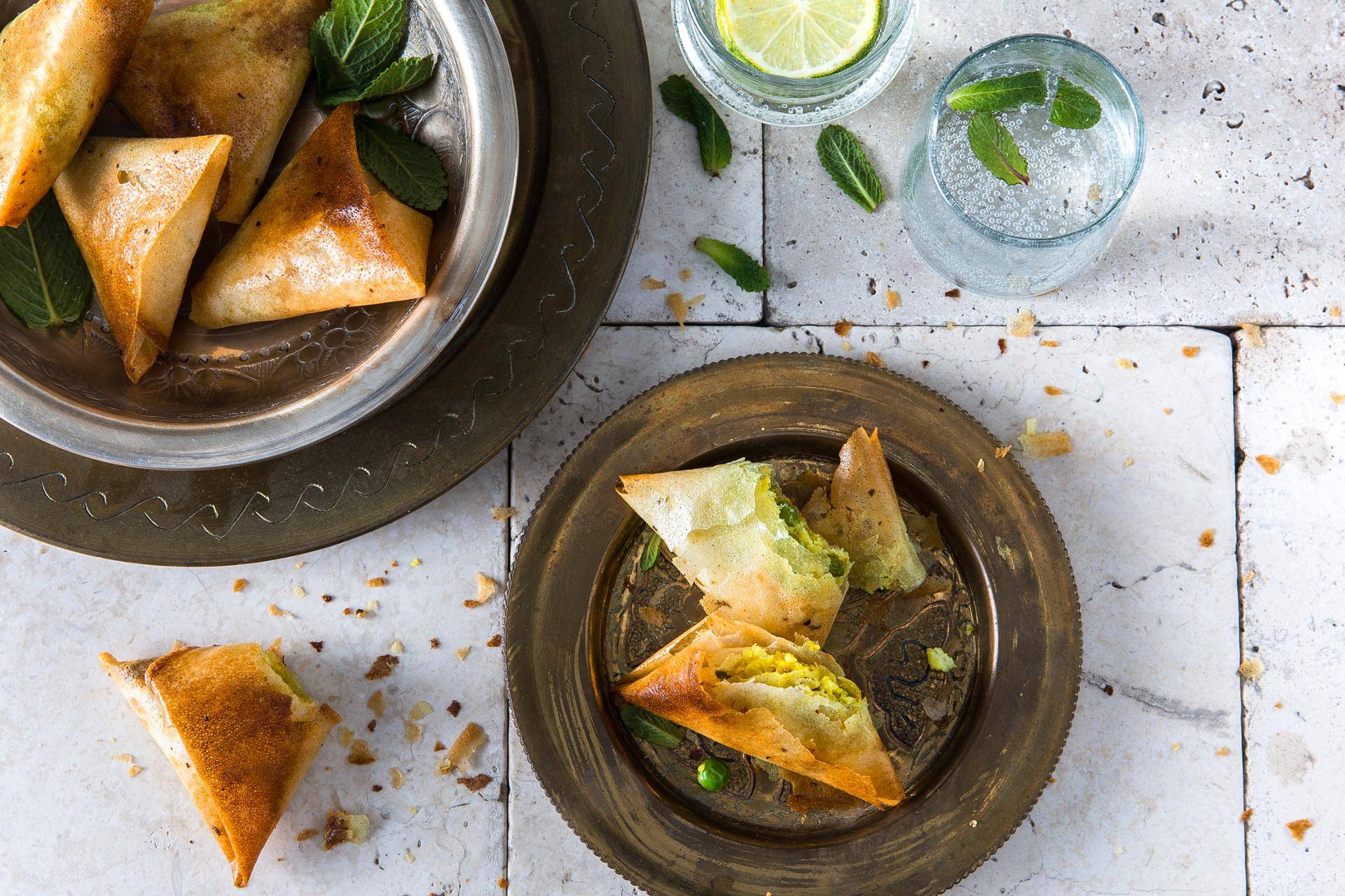 Samosas mit Gemüsefüllung - Rezepte Cookeo | Krups