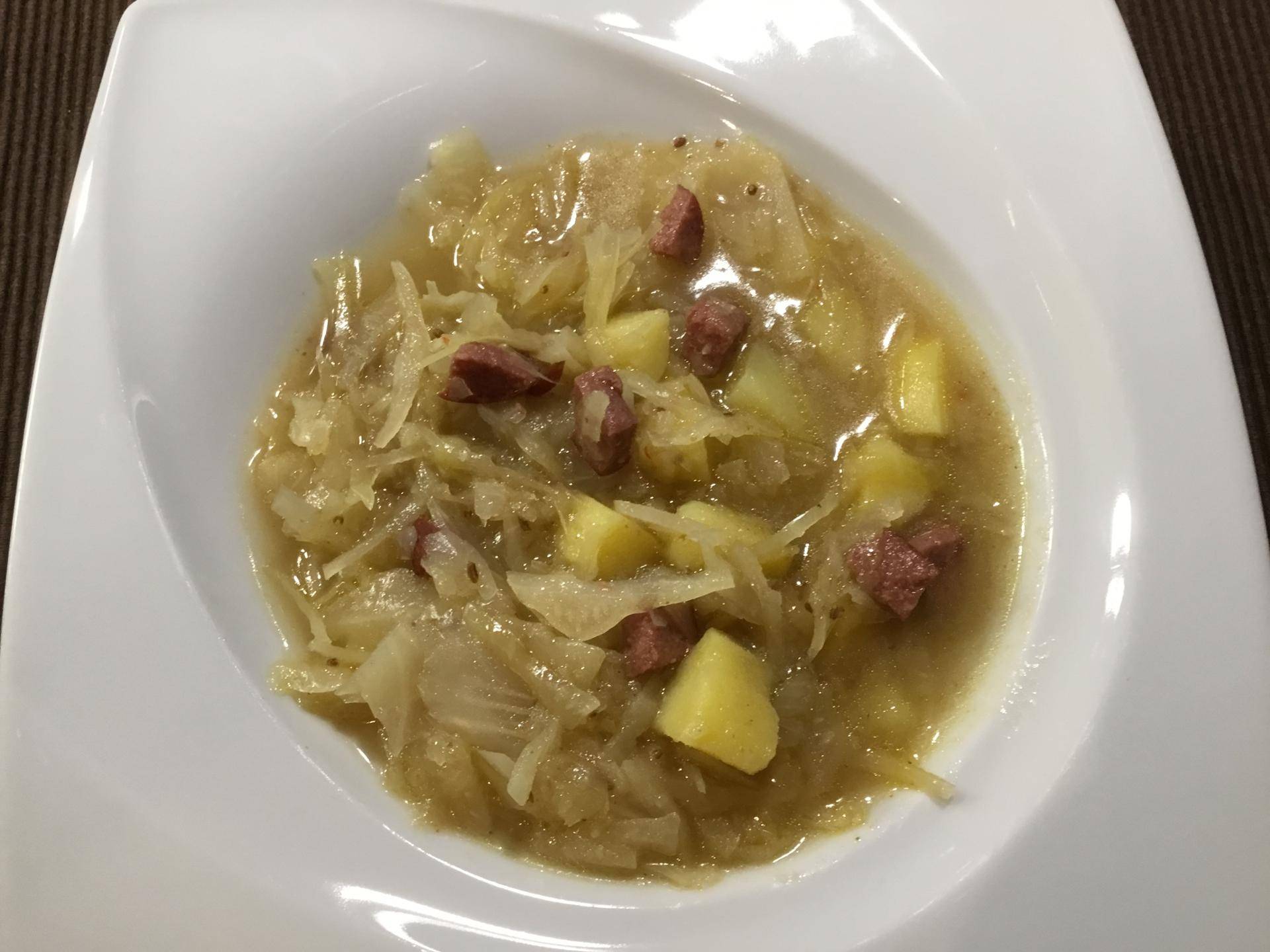 Weißkohleintopf mit Rindswurst - Rezepte Prep & Cook XL | Krups