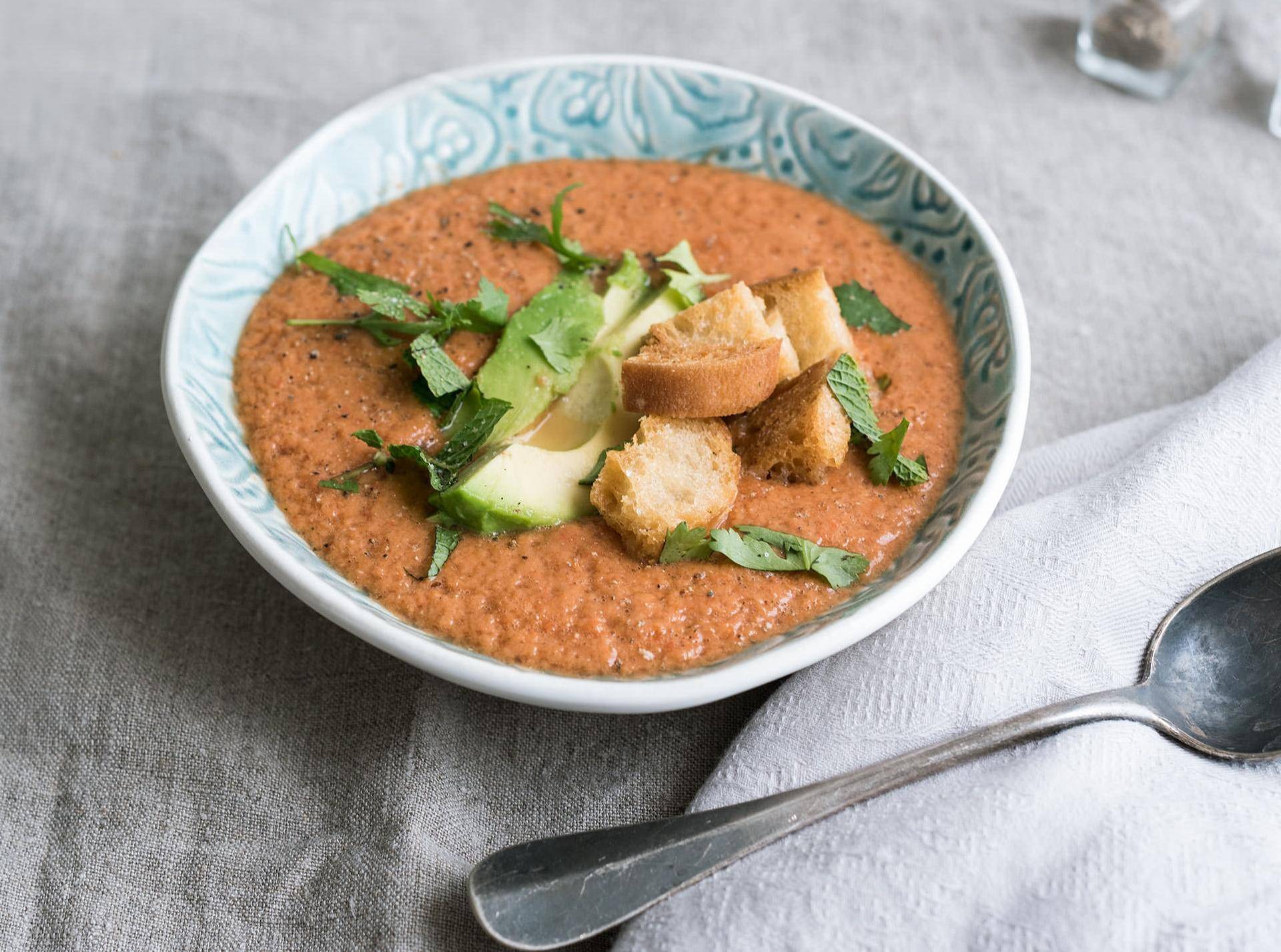 Tomaten-Wassermelonen-Gazpacho - Rezepte undefined | Krups