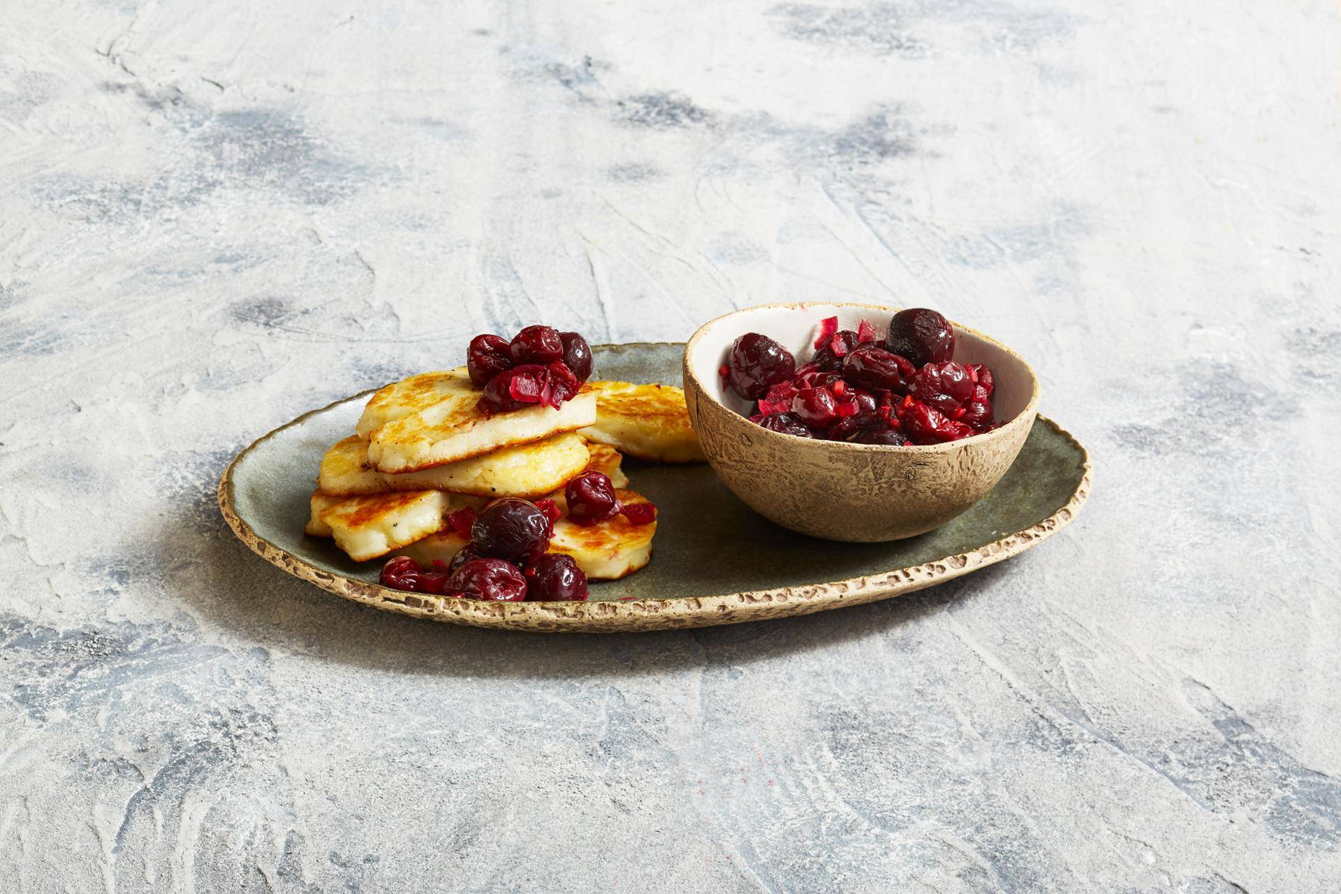 Kirsch-Chutney und Halloumi - Rezepte Cookeo | Krups