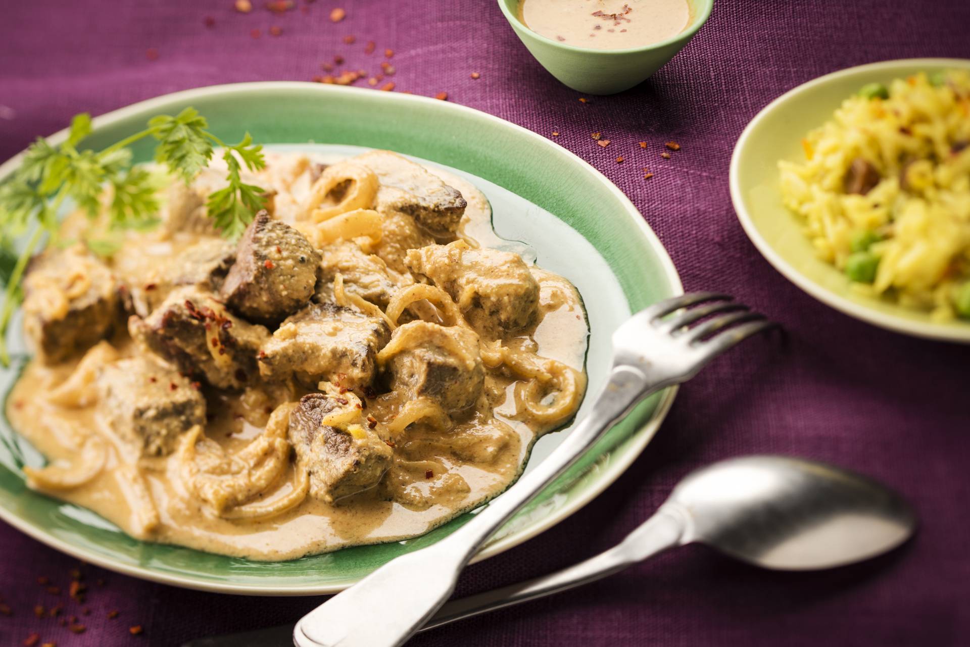 Schnelles Rindfleisch-Korma - Rezepte undefined | Krups