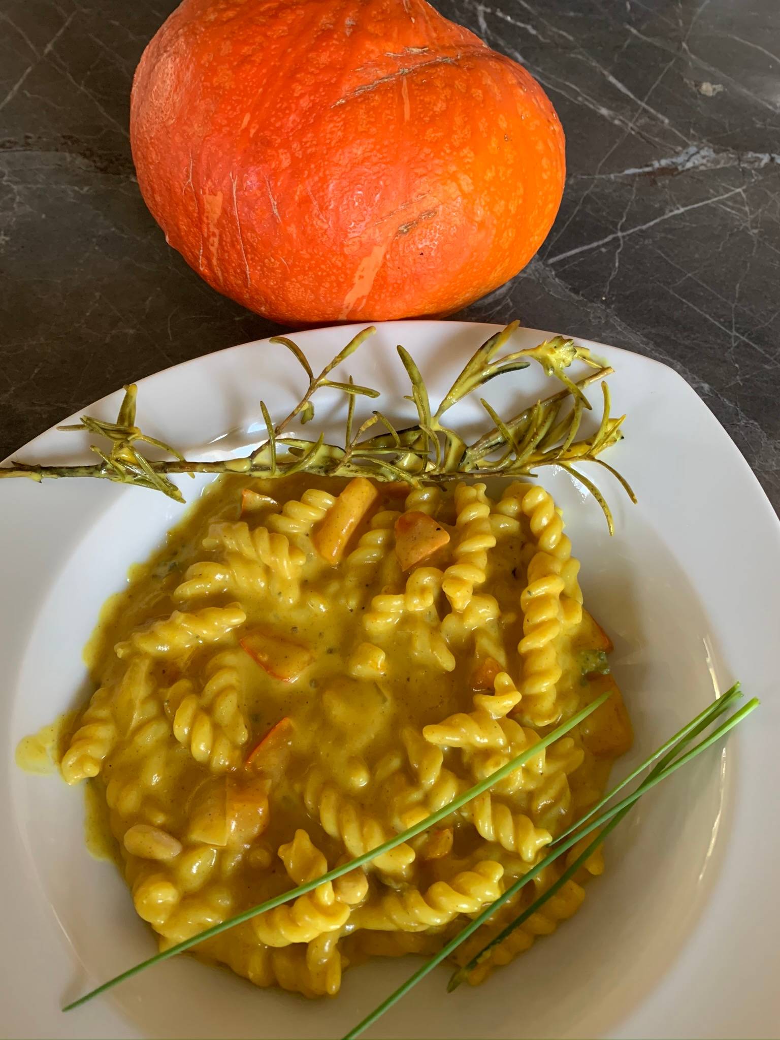 One Pot Pasta mit Gorgonzola und Kürbis - Rezepte Prep & Cook Connect | Krups
