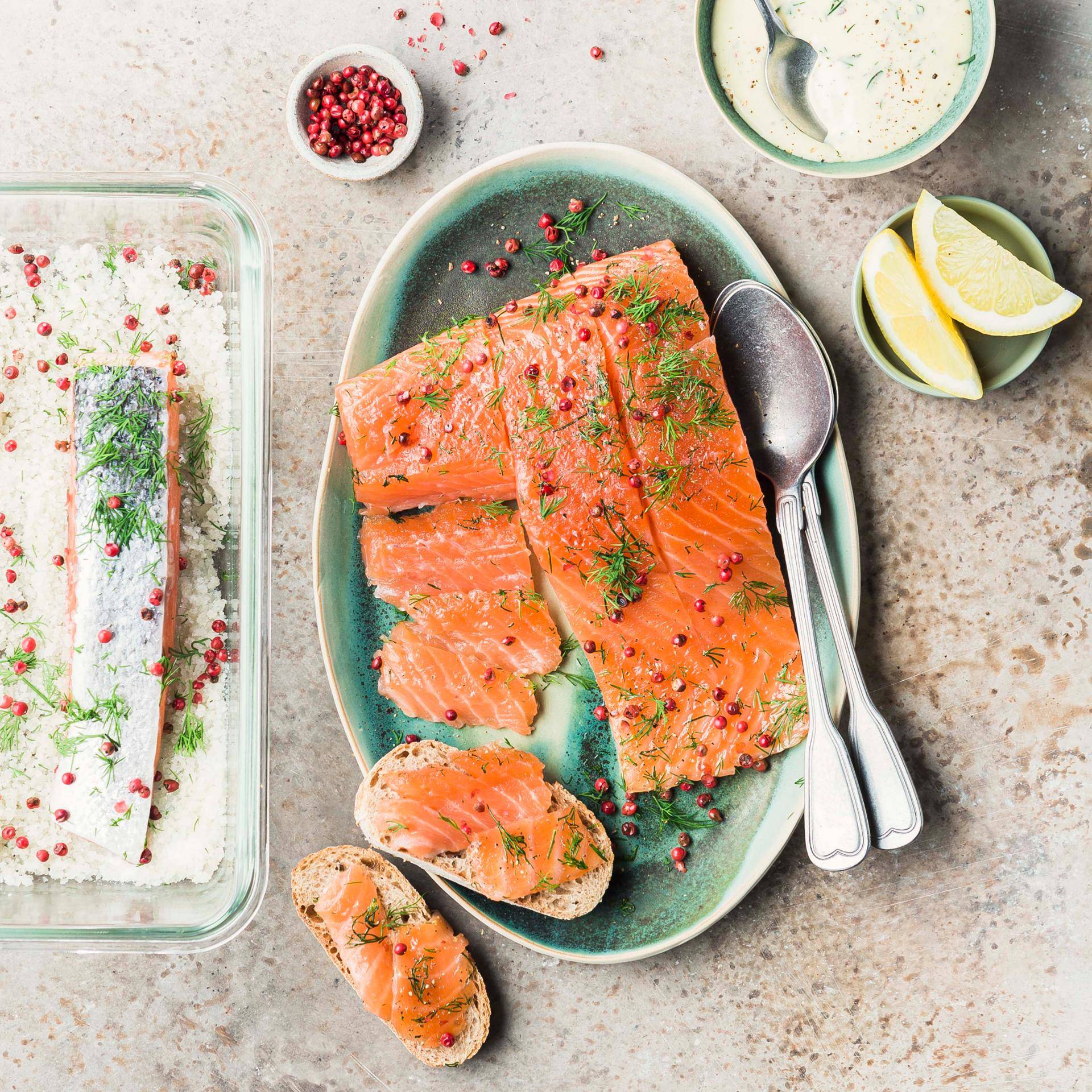 Marinierter Lachs - Rezepte Prep & Cook | Krups