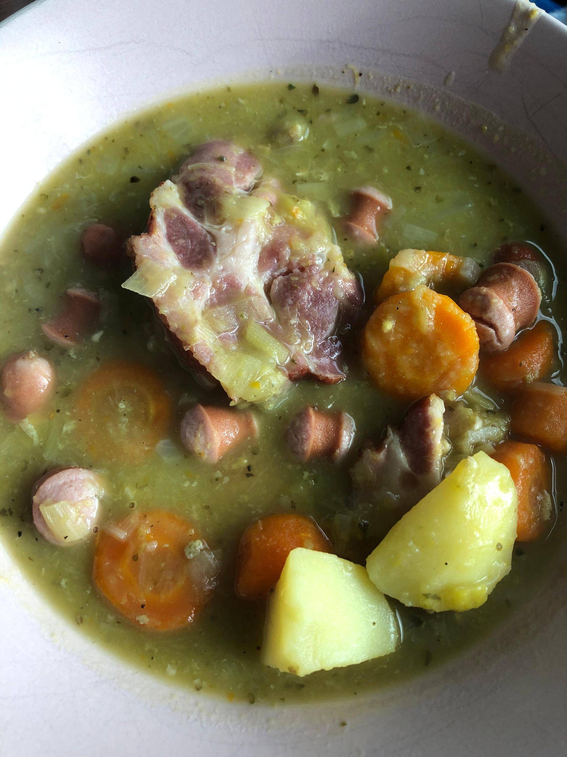Erbsensuppe mit Kassler und Wiener - Rezepte Cookeo | Krups