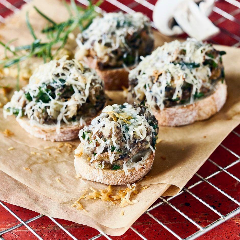 Pilz Crostinis - Rezepte Prep & Cook | Krups