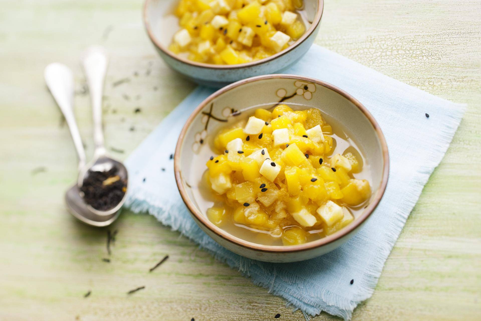 Früchte- und Jasmintee-Suppe - Rezepte Cookeo | Krups
