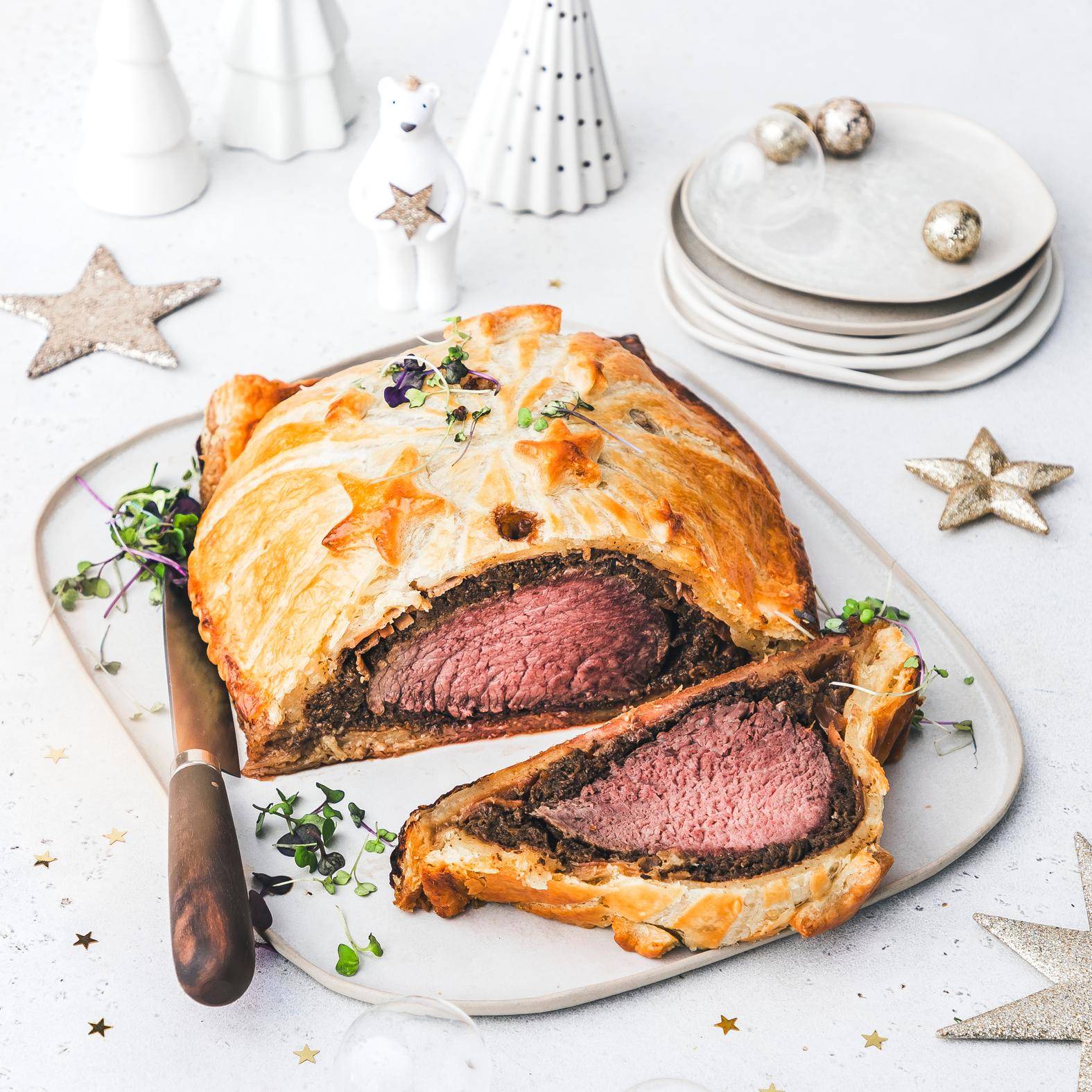 Rindfleisch-Wellington mit schwarzem Knoblauch - Rezepte Prep & Cook | Krups