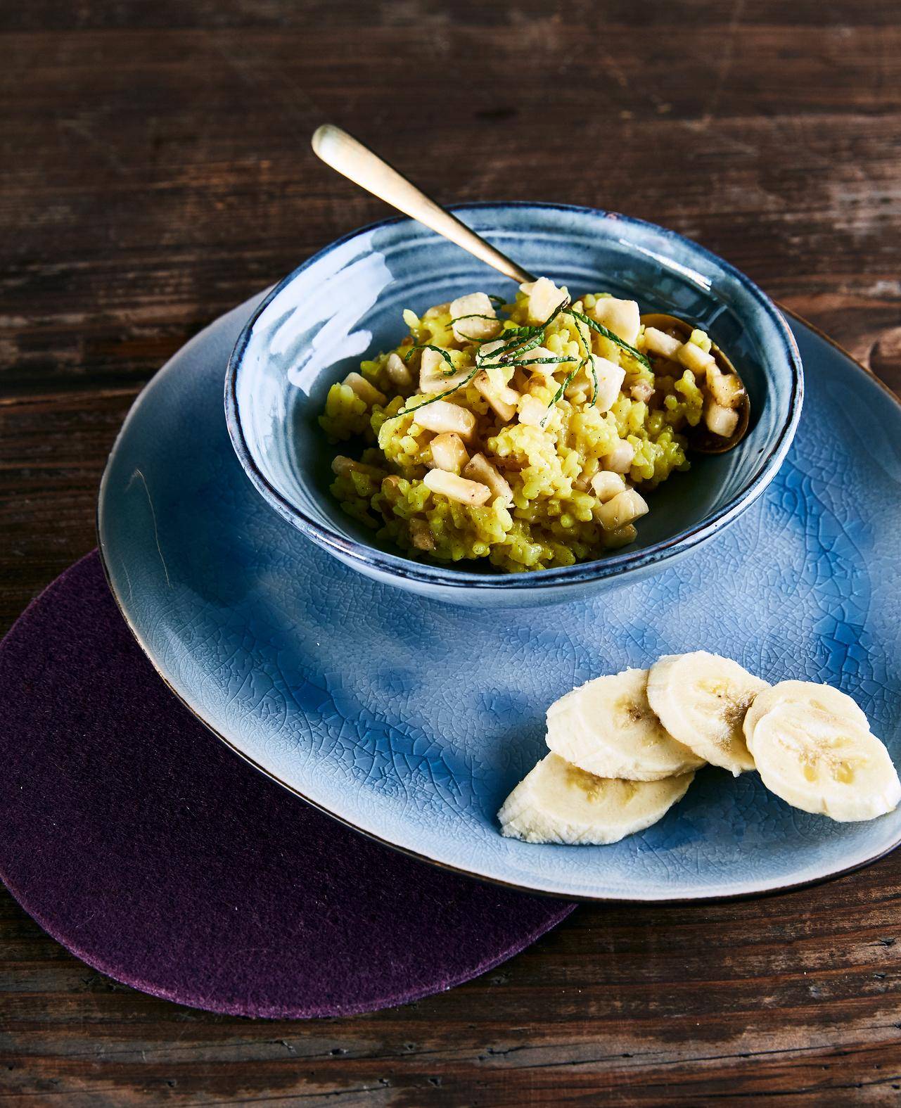 Kokosreis mit Kurkuma und Banane - Rezepte Cookeo | Krups