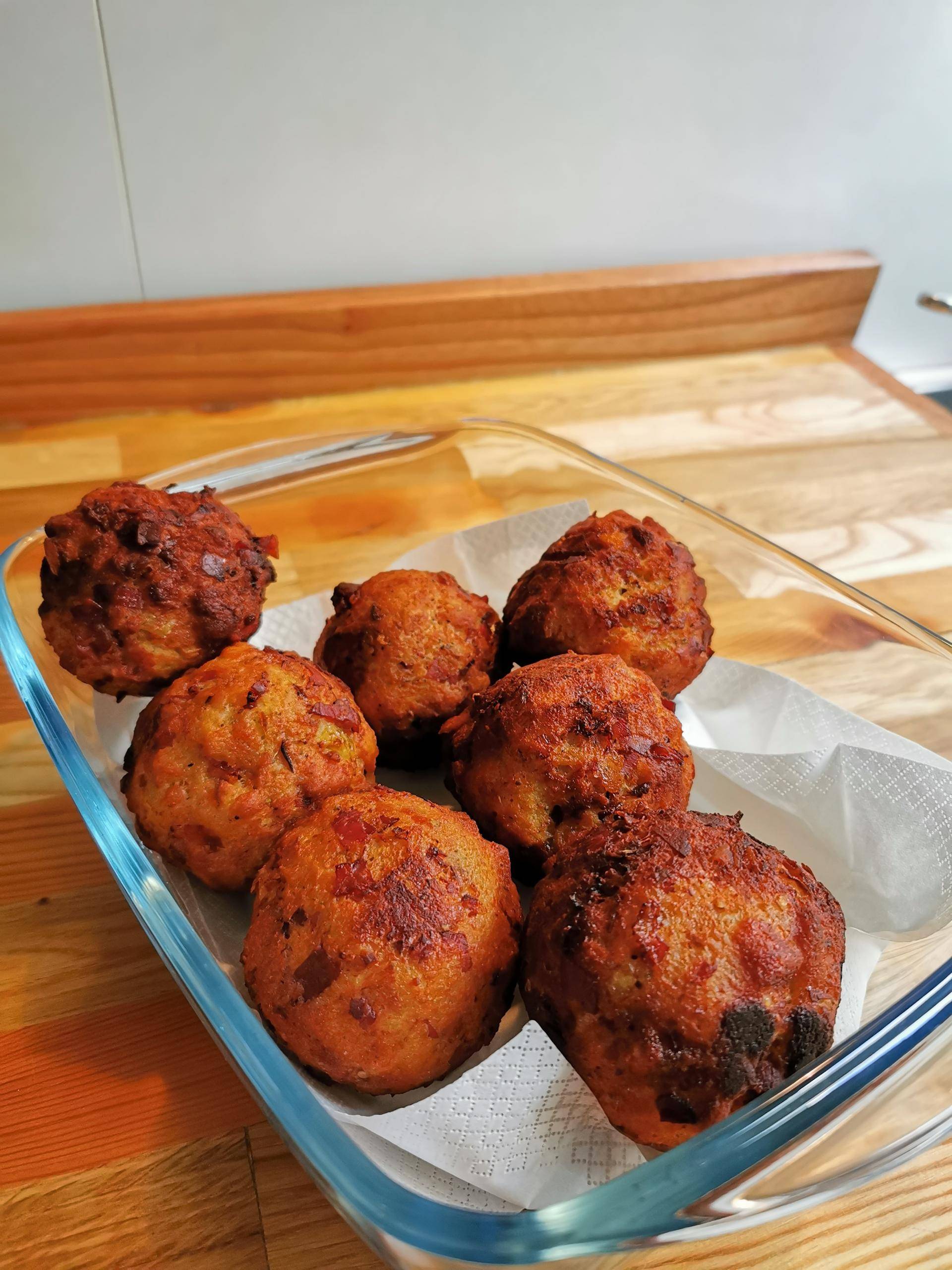 Gebackene Tiroler Speckknödel - Rezepte Prep & Cook | Krups