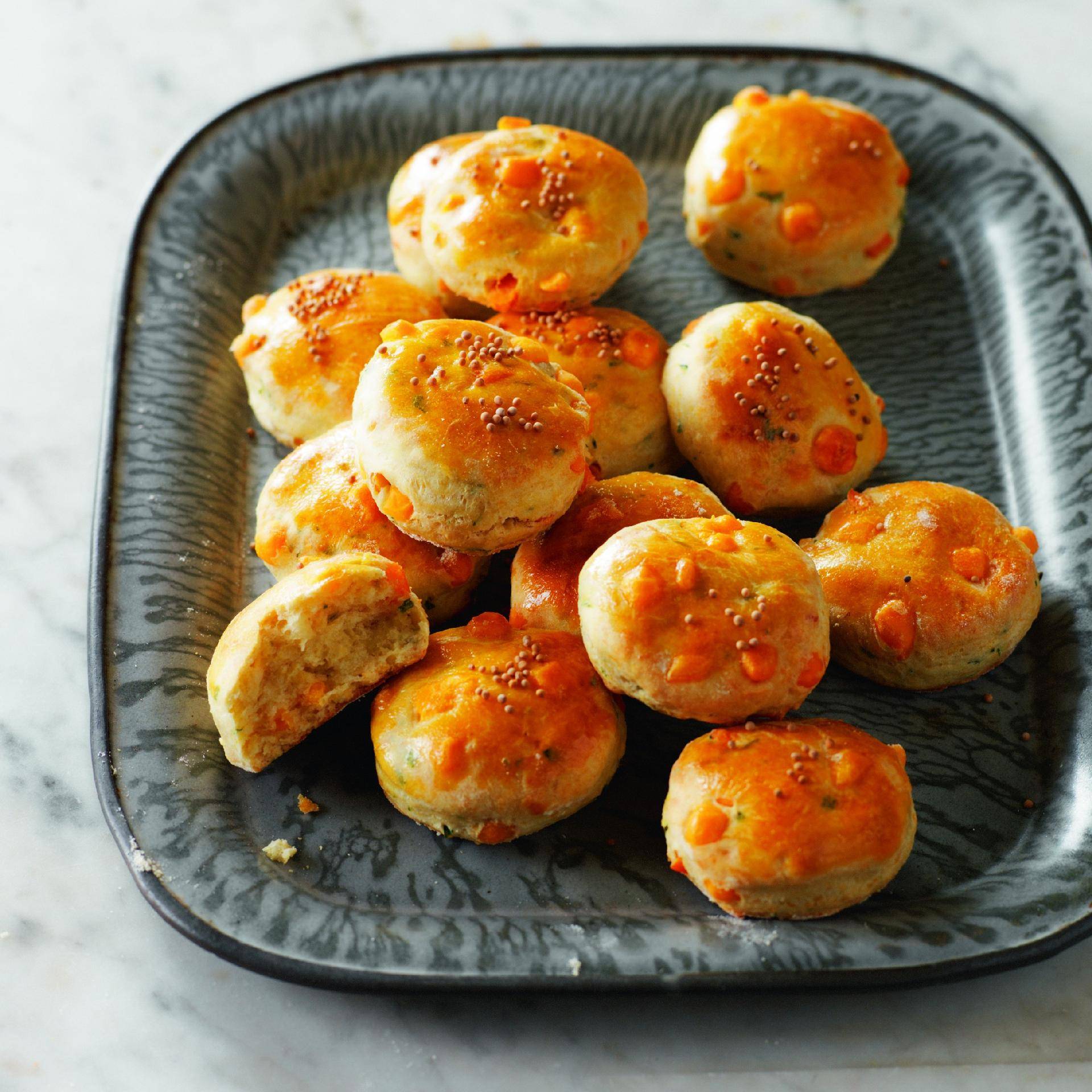 Scones mit Käse und Schnittlauch - Rezepte Prep & Cook | Krups