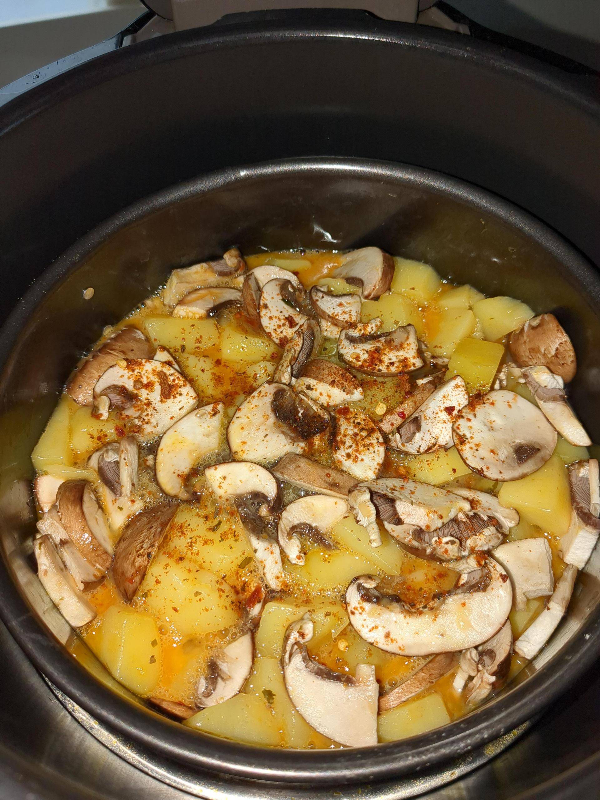 Tortilla mit frischen Champignons - Rezepte Cookeo | Krups