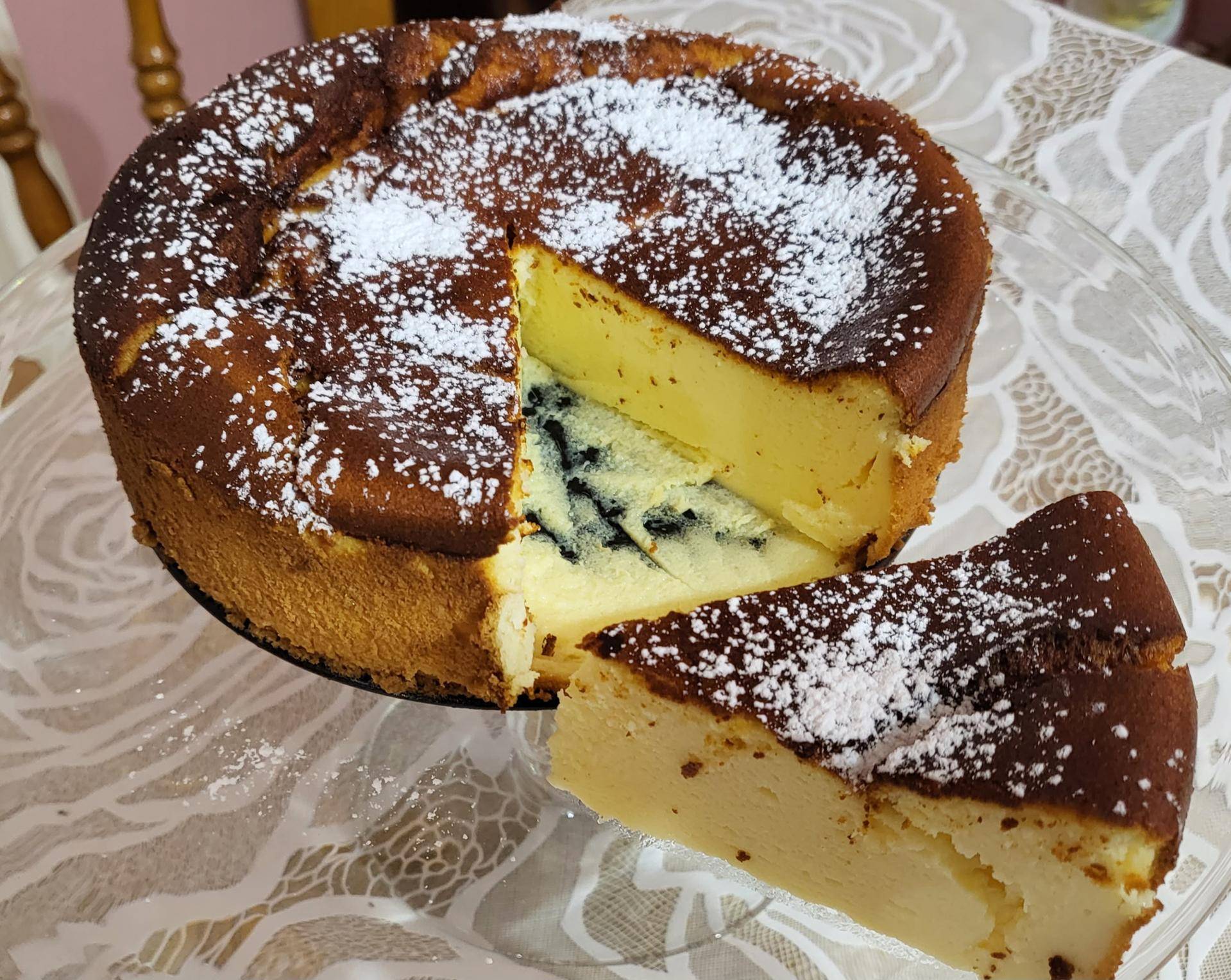 Quarkkuchen ohne Boden - Rezepte Cookeo V3 | Krups