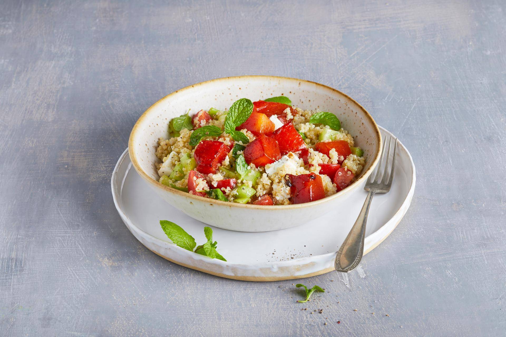 Quinoa-Feta-Salat mit Melone - Rezepte Cookeo | Krups