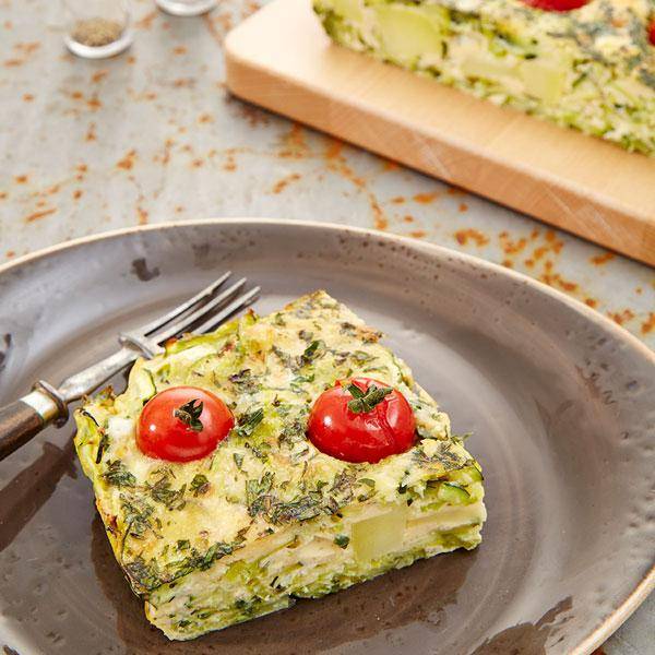 Zucchini Kartoffelkuchen - Rezepte Prep & Cook | Krups