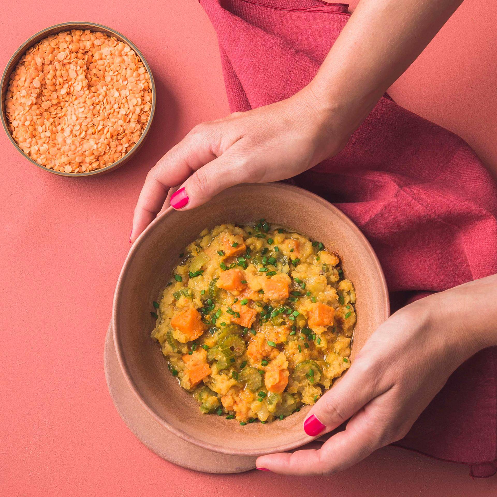 Risotto mit roten Linsen - Rezepte Cookeo | Krups