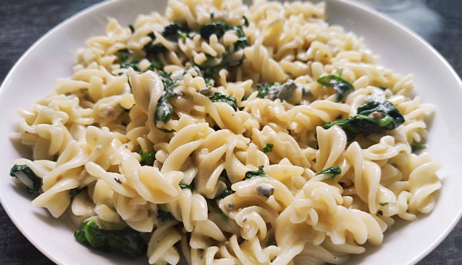 Gorgonzola-Spinat-Pasta - Rezepte Prep & Cook XL | Krups