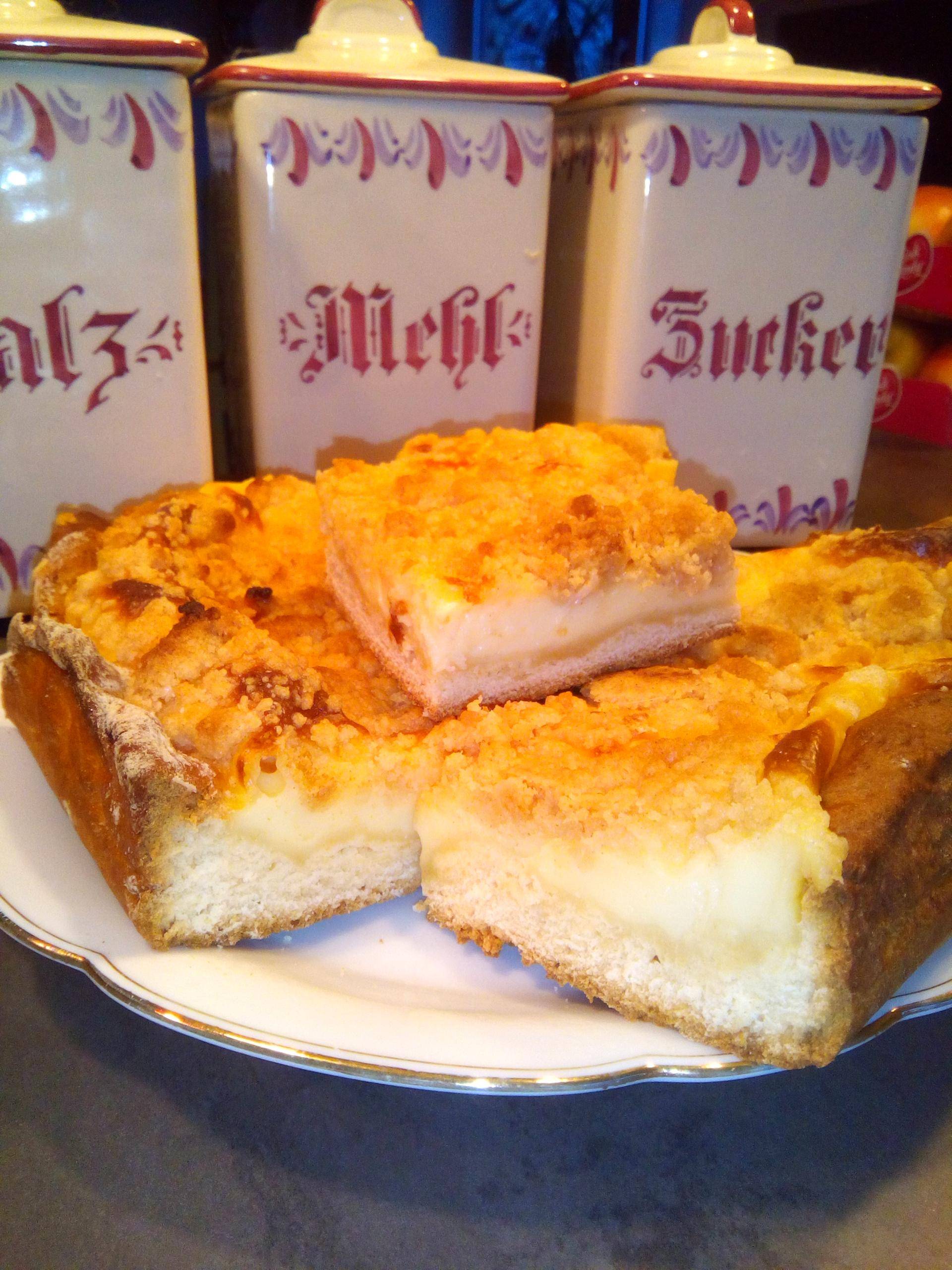 Pudding Streuselkuchen - Rezepte Prep & Cook | Krups