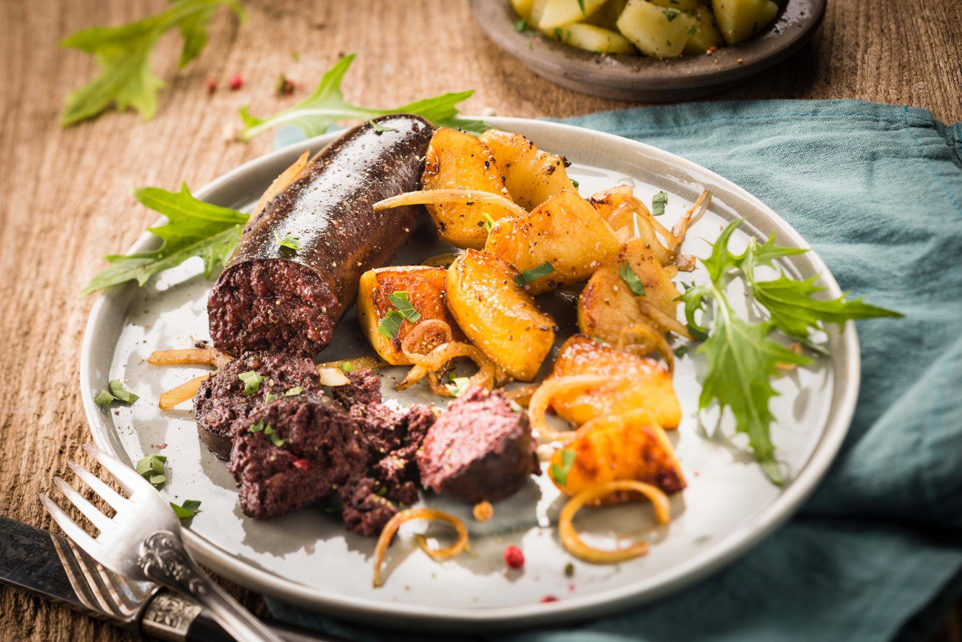Blutwurst mit Äpfeln - Rezepte Cookeo | Krups