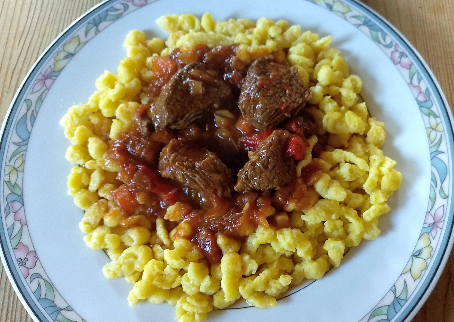 Pikantes Rindergulasch - Rezepte Cookeo | Krups