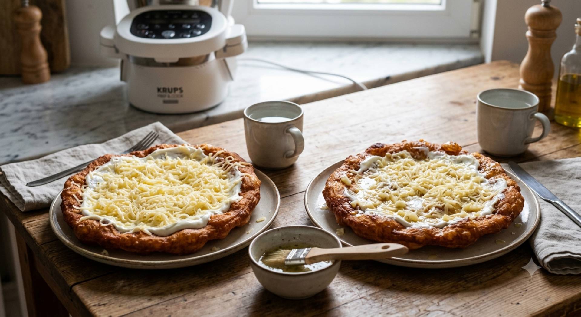 Lángos - Rezepte Prep & Cook | Krups