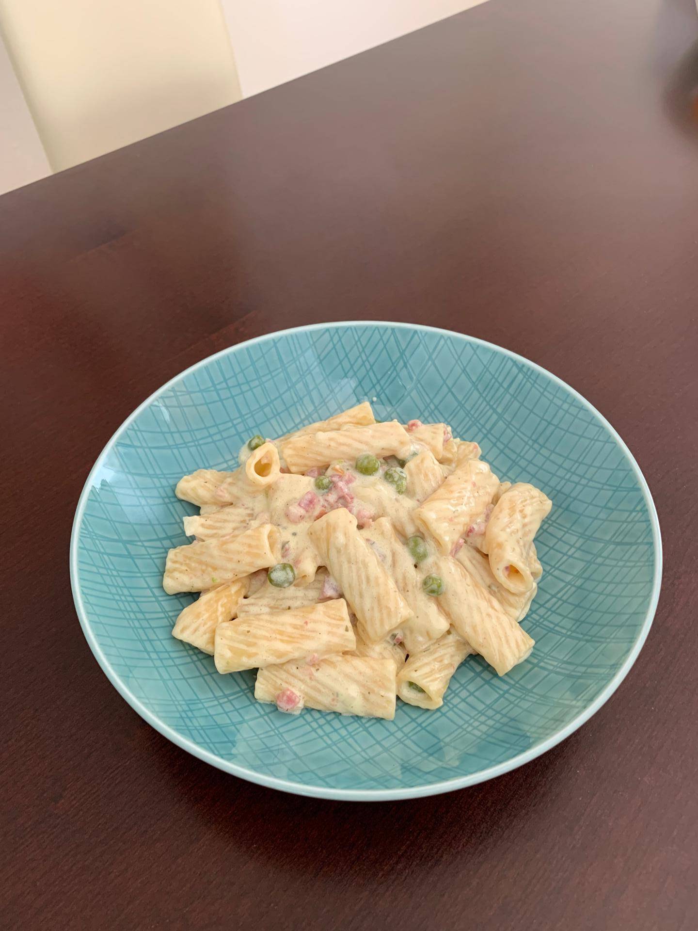 Sahne Nudeln mit Schinken und Erbsen - Rezepte Cookeo | Krups