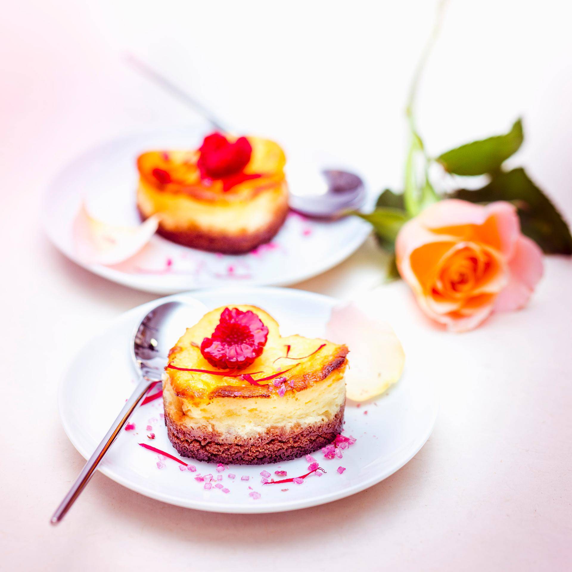 Himbeer-Käsekuchen mit Rosenaroma - Rezepte Prep & Cook Connect | Krups