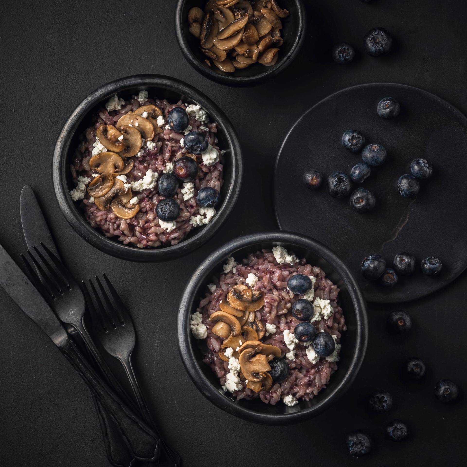 Heidelbeer-Ziegenkäse-Risotto - Rezepte undefined | Krups