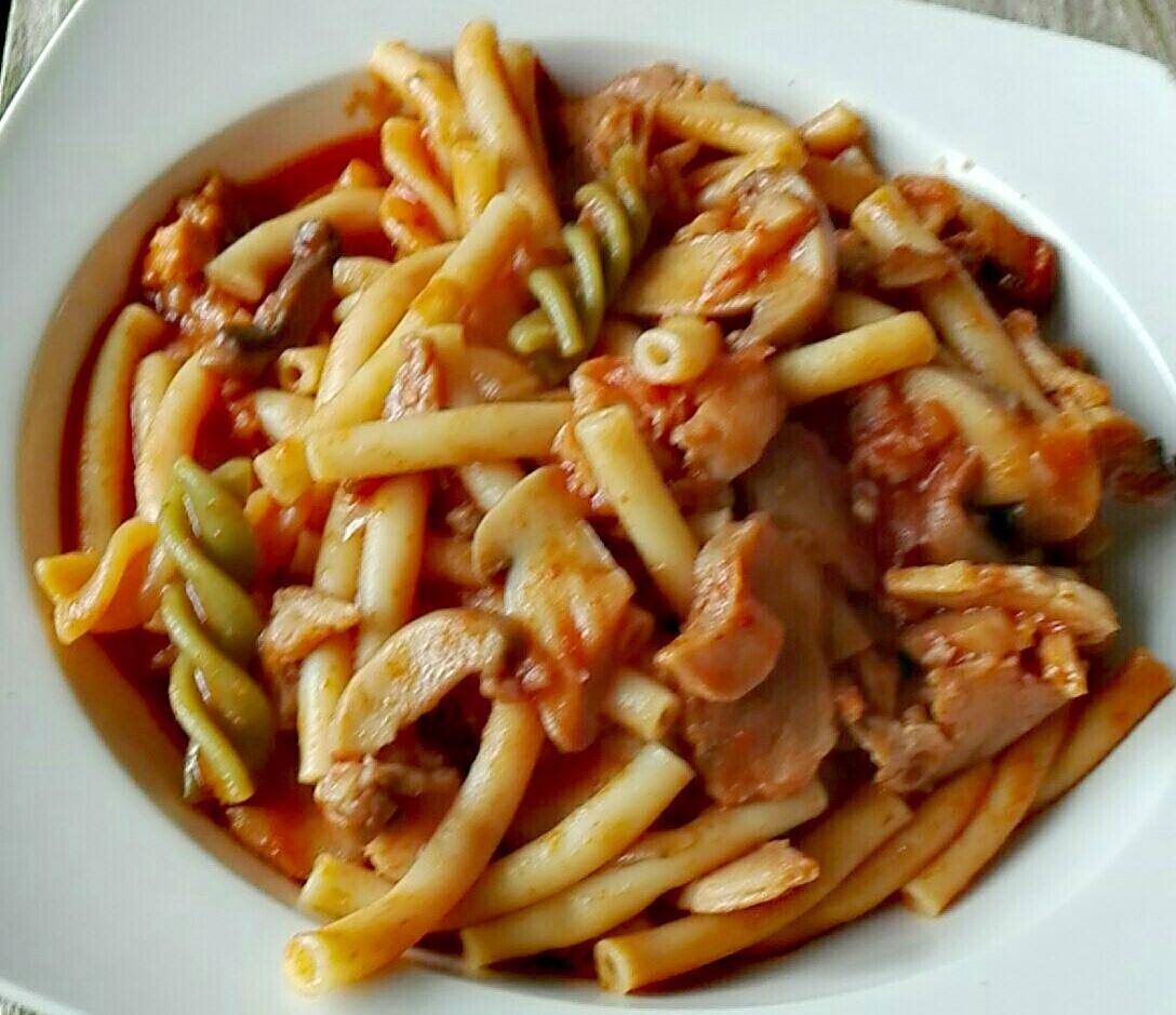 One-Pot Pasta mit Hähnchenkebap und Champignons - Rezepte Cookeo | Krups