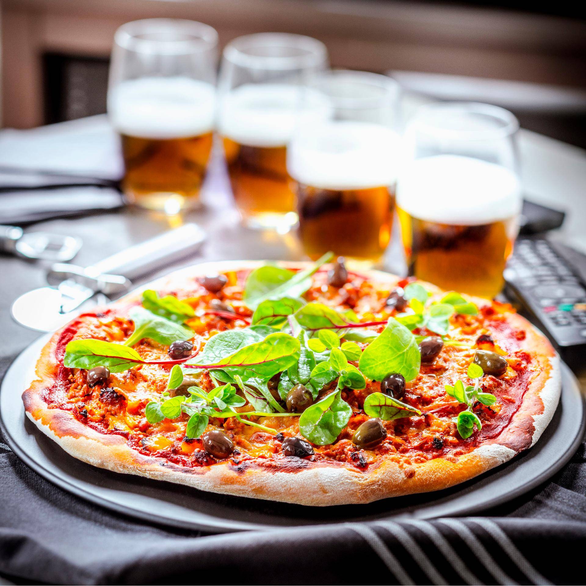 Pizza mit Hackfleisch vom Kalb - Rezepte Prep & Cook Connect | Krups