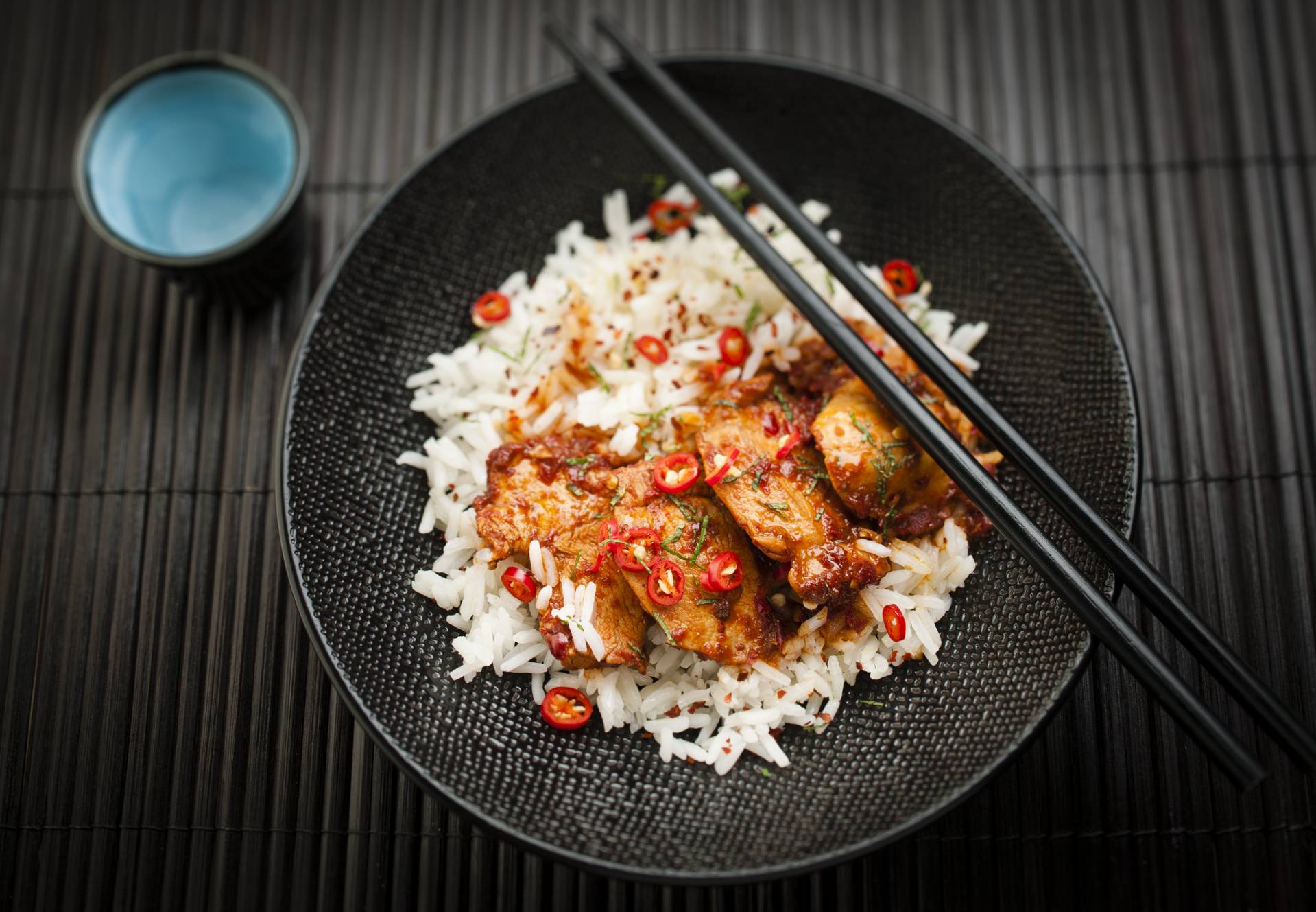 Thai-Hühnchen mit Reis - Rezepte Cookeo | Krups