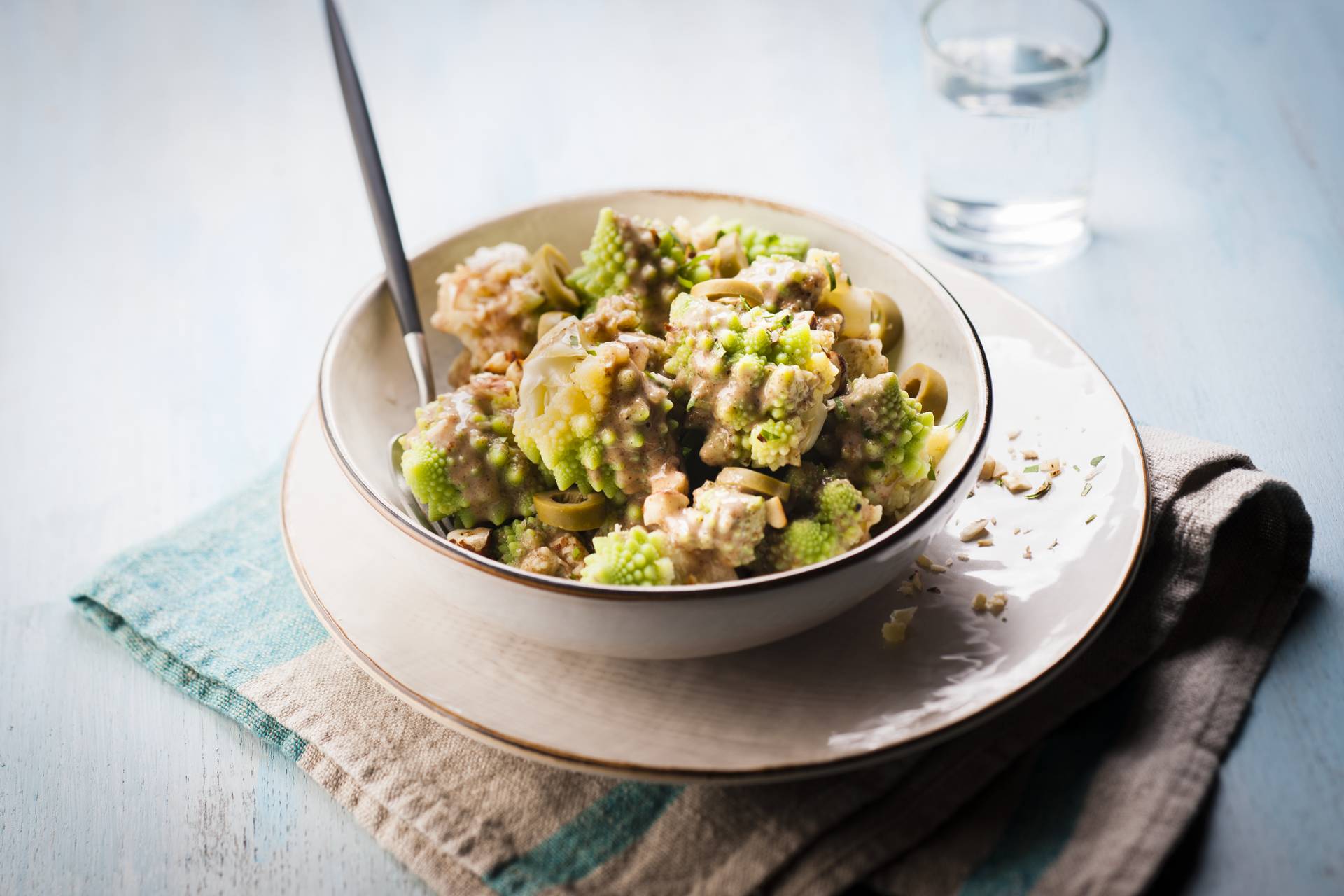 Romanesco mit Haselnüssen - Rezepte Cookeo | Krups