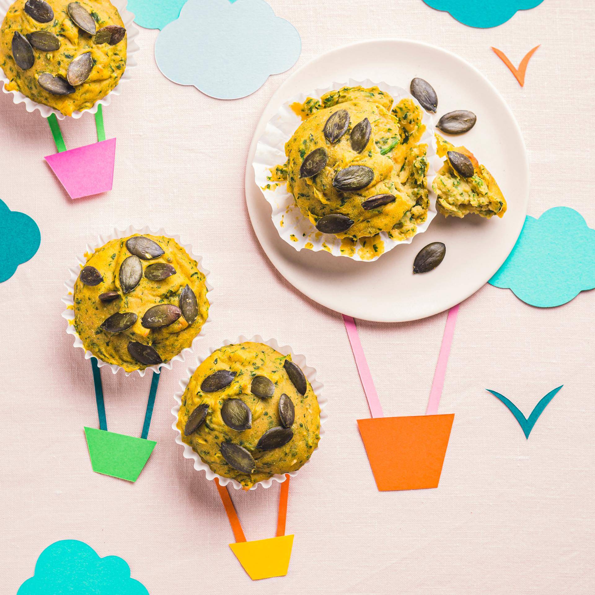 Süßkartoffel-Spinat-Muffins - Rezepte Prep & Cook | Krups