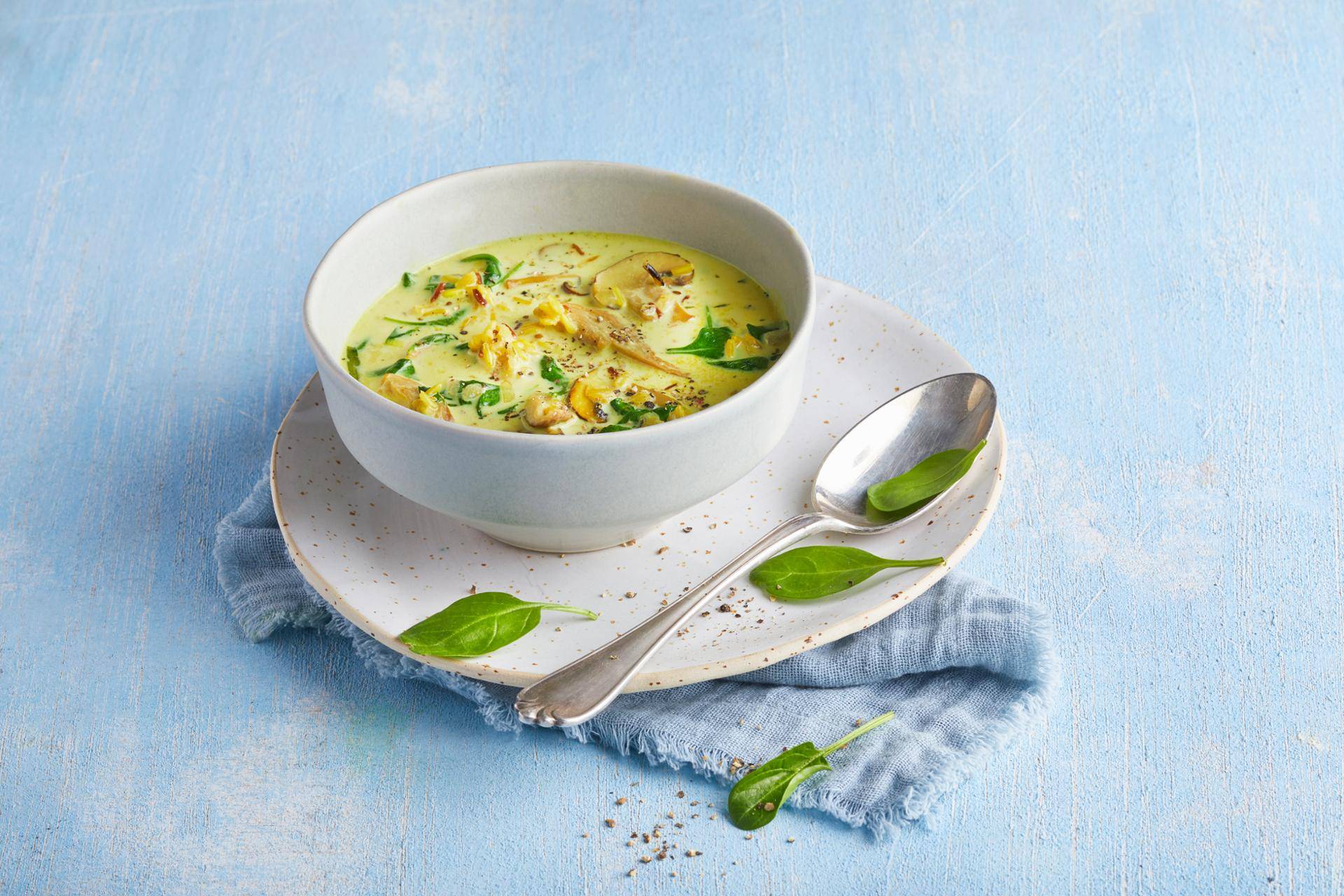 Wildreis-Suppe mit Pilzen - Rezepte Cookeo | Krups