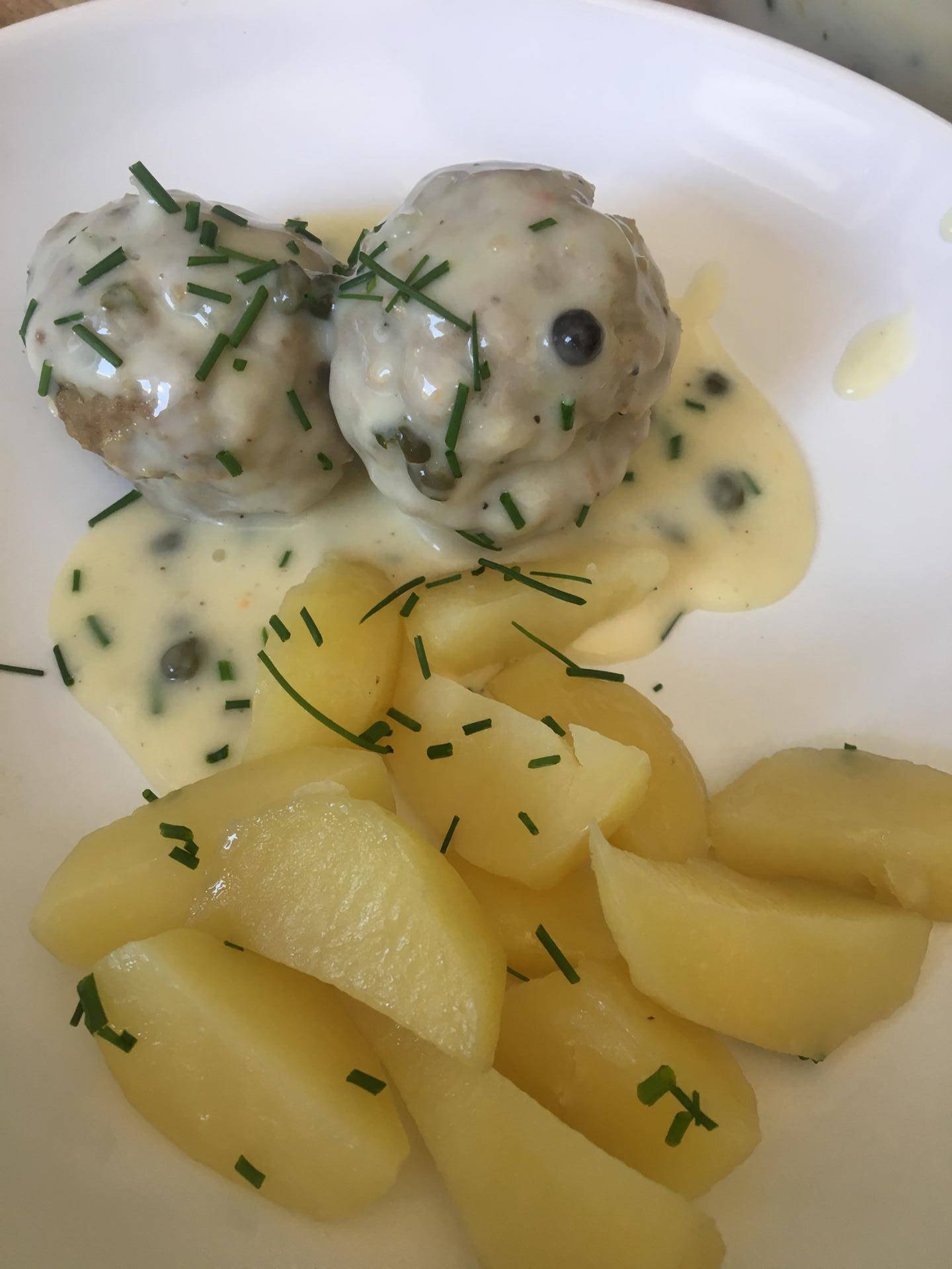 Königsberger Klopse mit Kartoffeln (mit zusätzlichem Dampfgaraufsatz) - Rezepte Prep & Cook | Krups